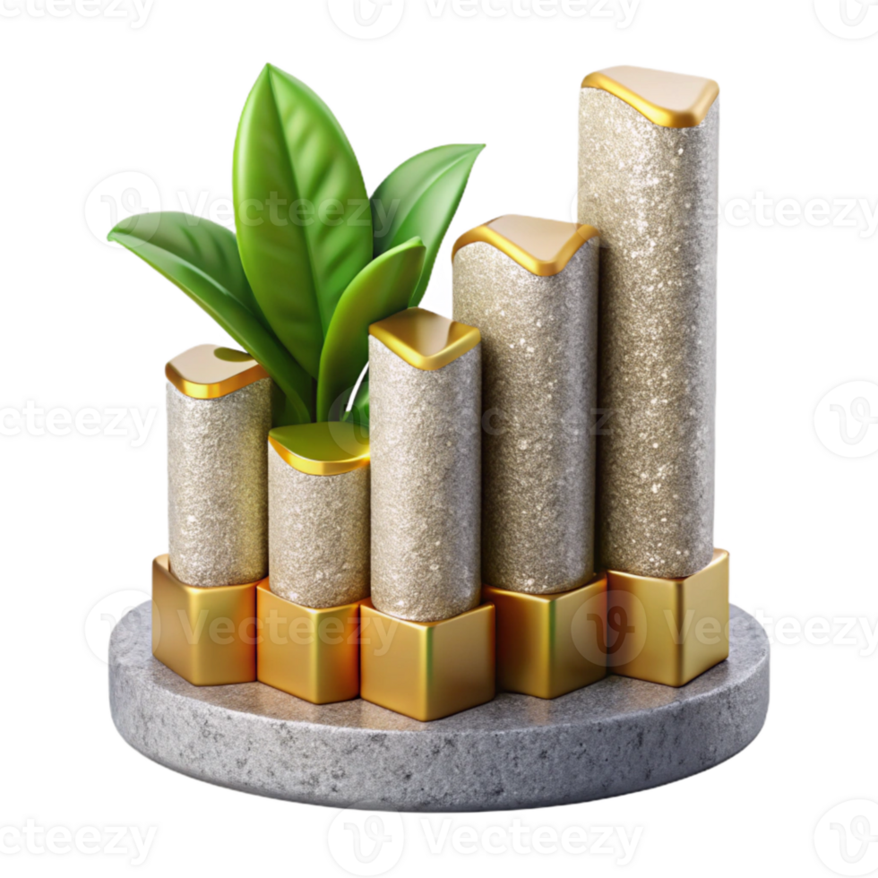 stunning abstract Plant Growth Chart Isolated for Gardening Projects original png