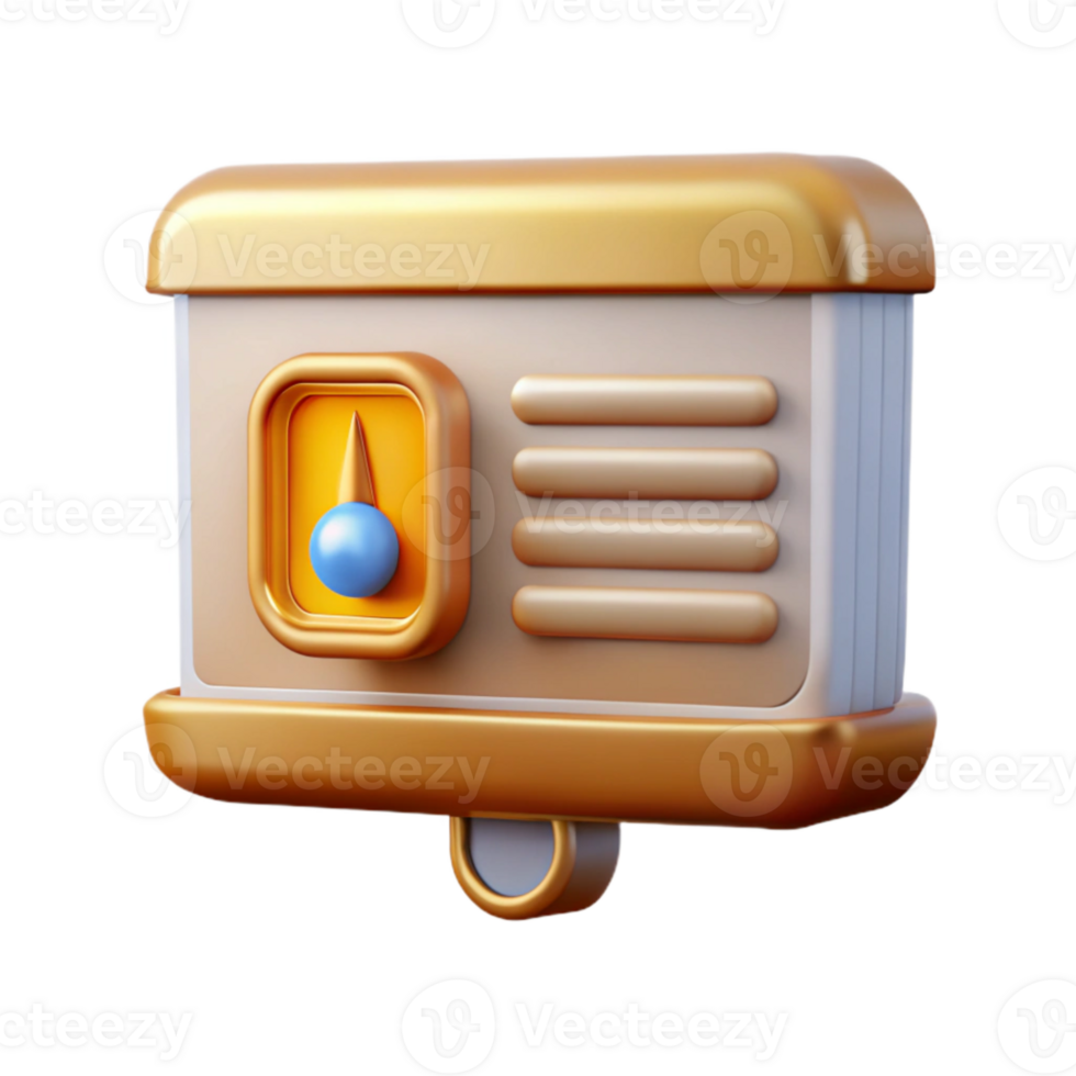 magnificent abstract Presentation Icon Lecture Isolated for Conference Graphics detailed png