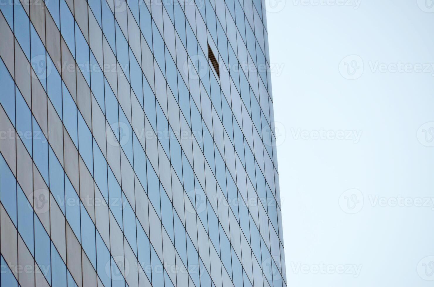 Open Window in Glass Skyscraper photo
