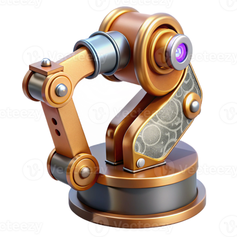 stunning abstract Robot Arm Industrial Automation Cutout for Manufacturing authentic png
