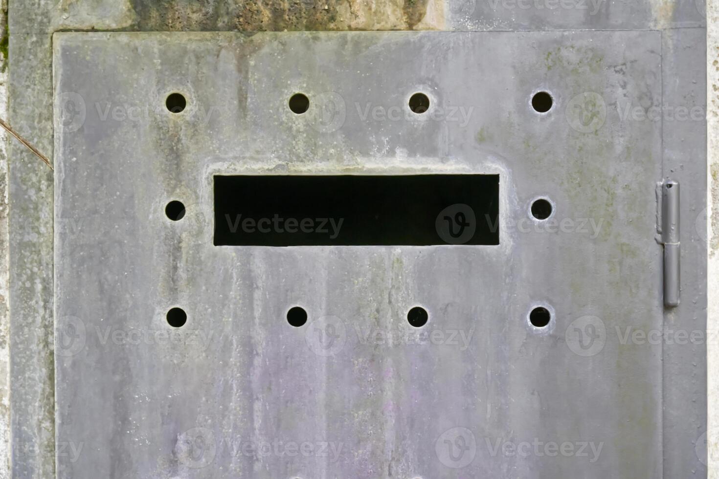 Weathered Concrete Wall with Openings photo