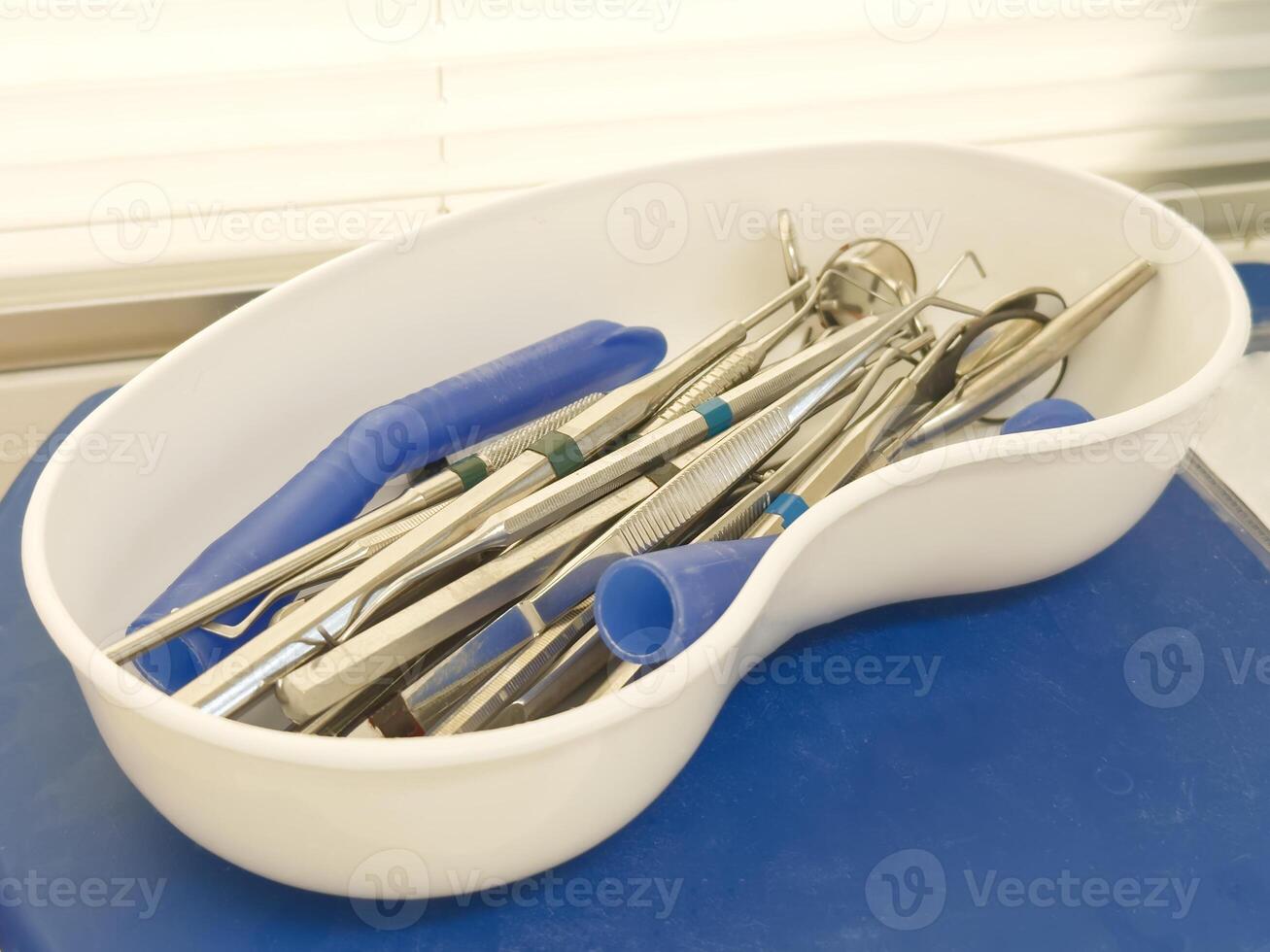 Dental Instruments in a Tray photo