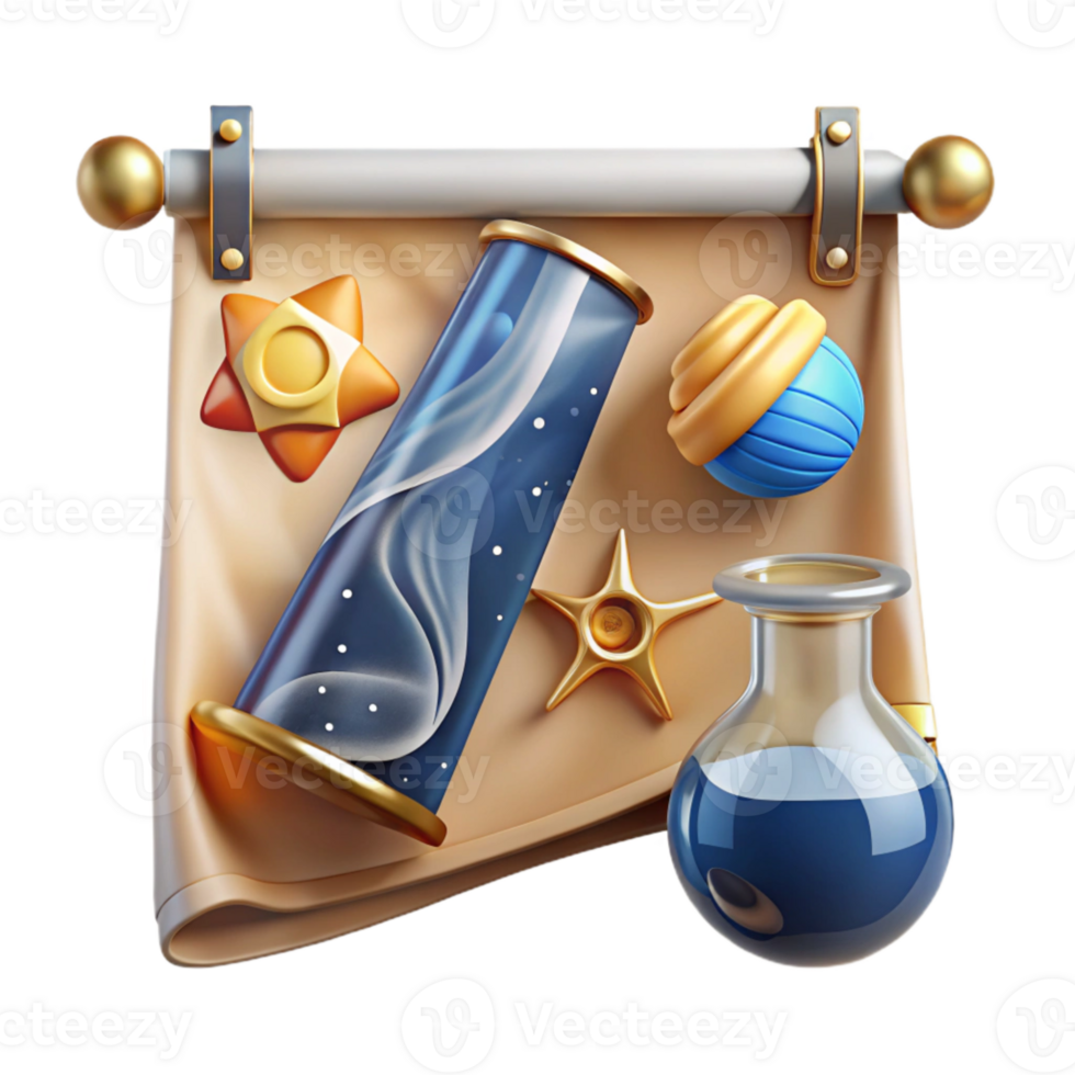 stunning creative Science Banners Set Transparent for Educational Presentations authentic png