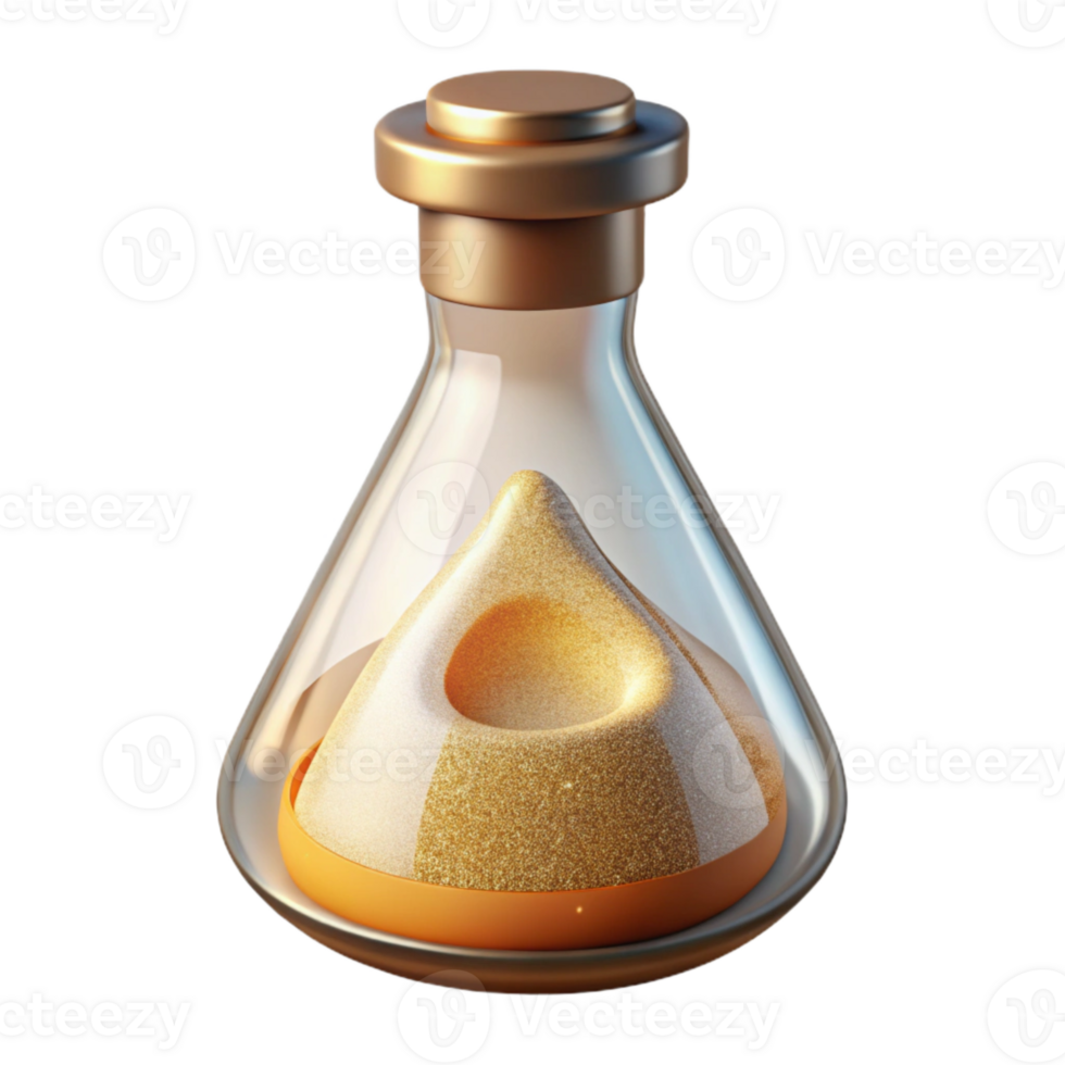 extraordinary abstract Science Beaker Experiment Icon Isolated for Lab Graphics authentic png
