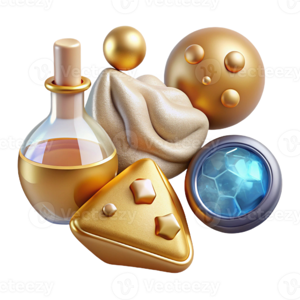 vibrant classic Scientific Icons Set Isolated for Research Projects exclusive png