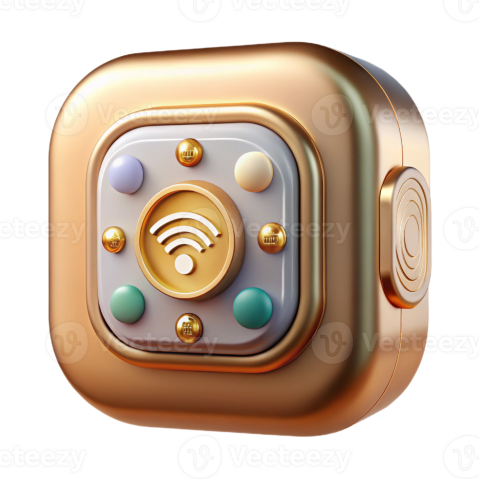 dramatic abstract Smart Home Device Management Icon Isolated for Iot Platforms png