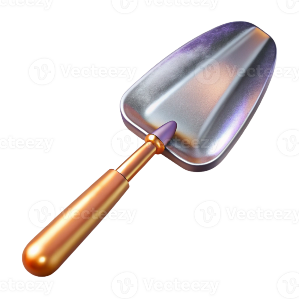 wonderful rustic Spatula gold Kitchen Utensil Isolated for Cooking Graphics png