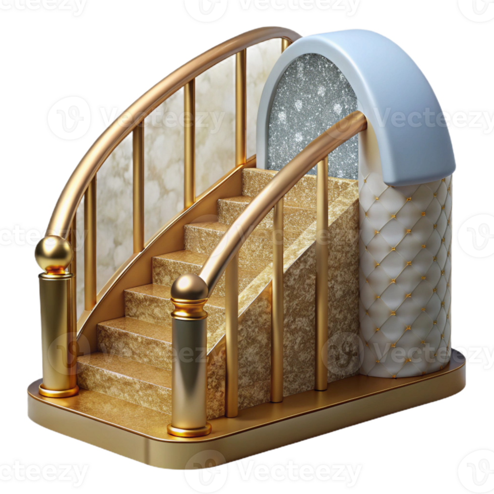 stunning contemporary Staircase Railing Cutout for Safety Feature Visuals exclusive png