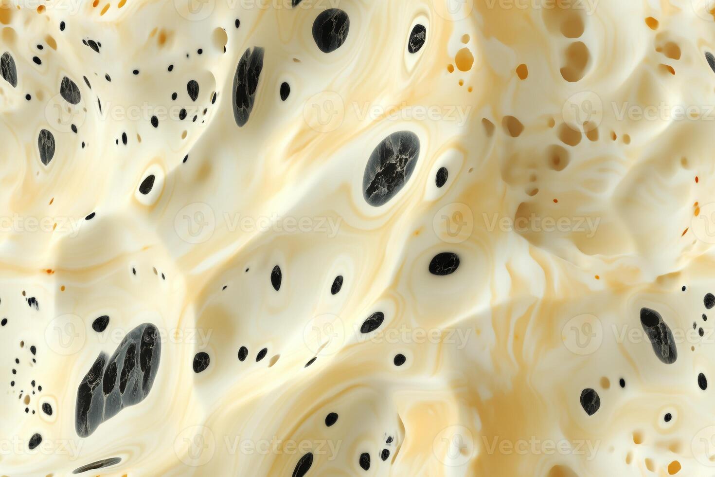 A close up of a white and black surface photo
