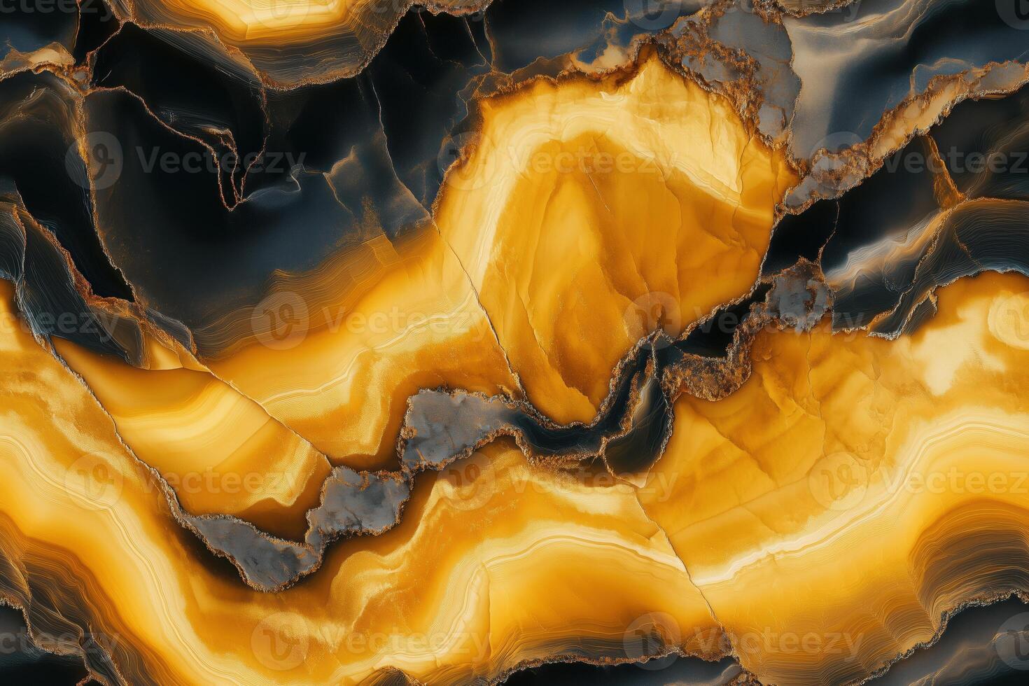 A close up of a marble surface with a yellow and black color photo