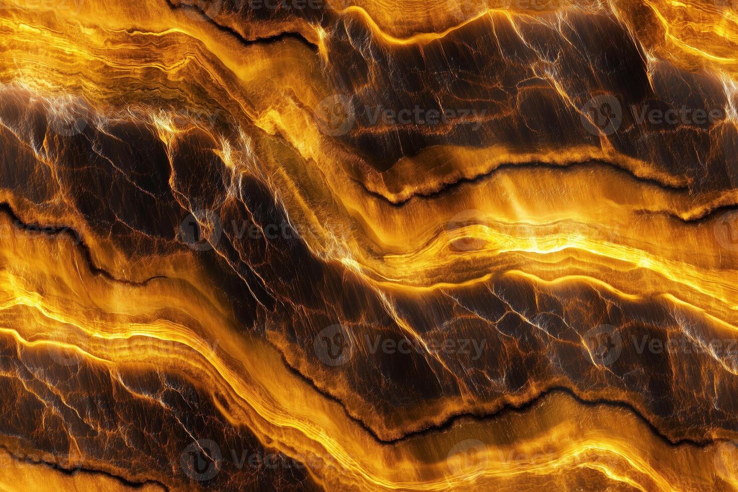 A close up of a marble wall with a yellow and black pattern photo