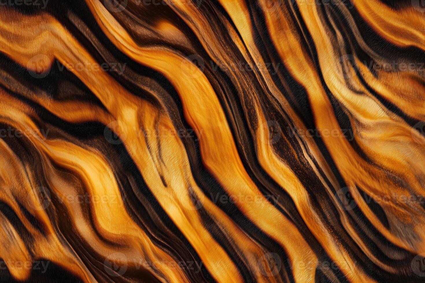 A close up of a black and orange pattern photo