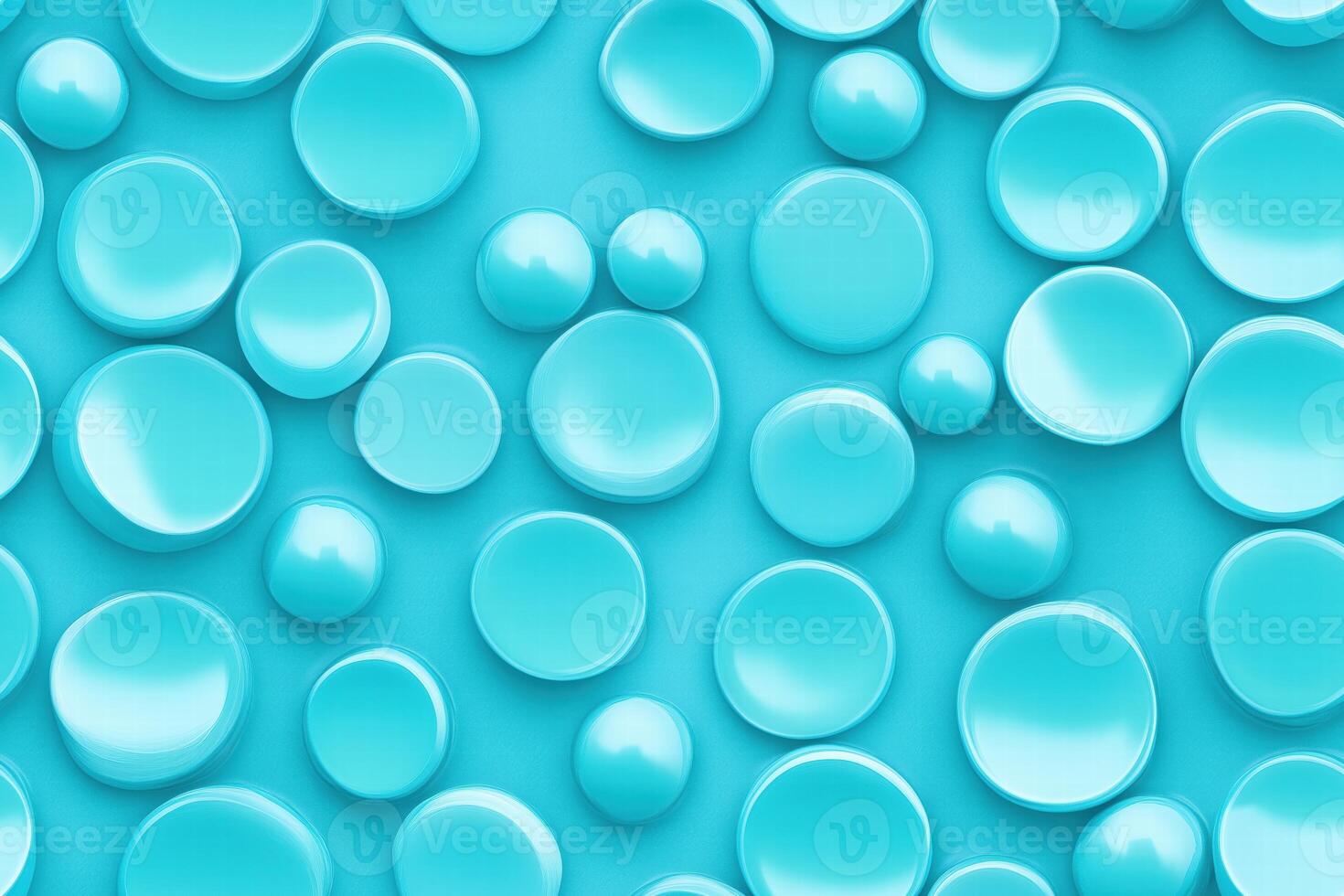 A blue background with many small white bubbles photo