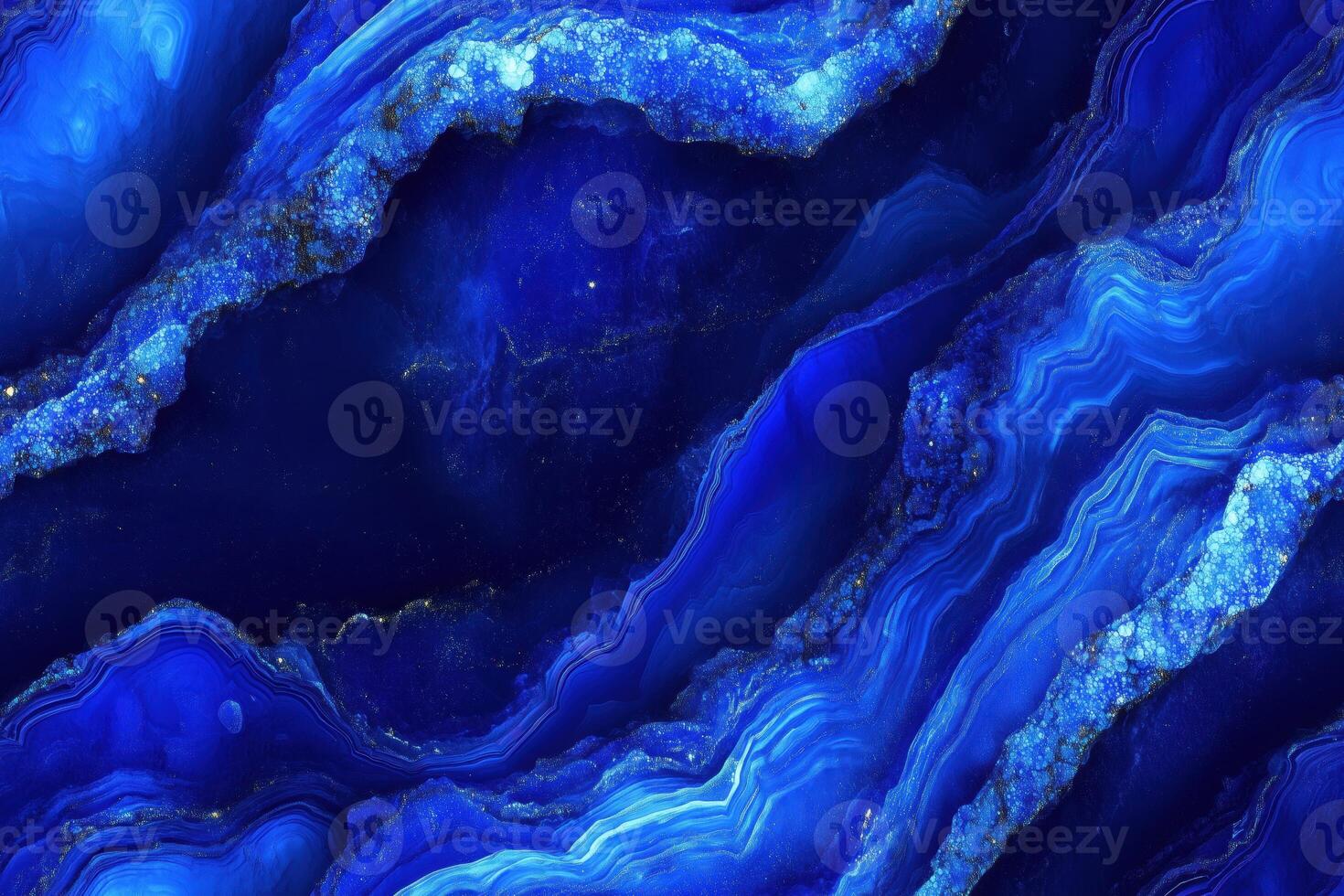 Blue marble background, with a wave pattern photo