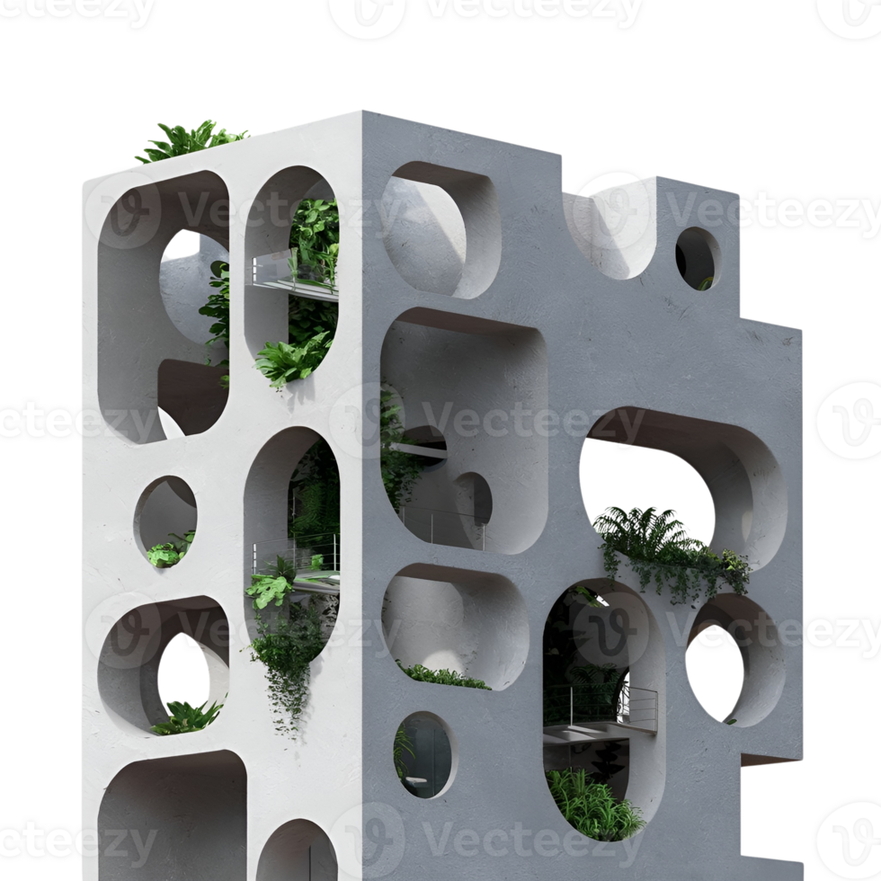 Modern Concrete Architectural png