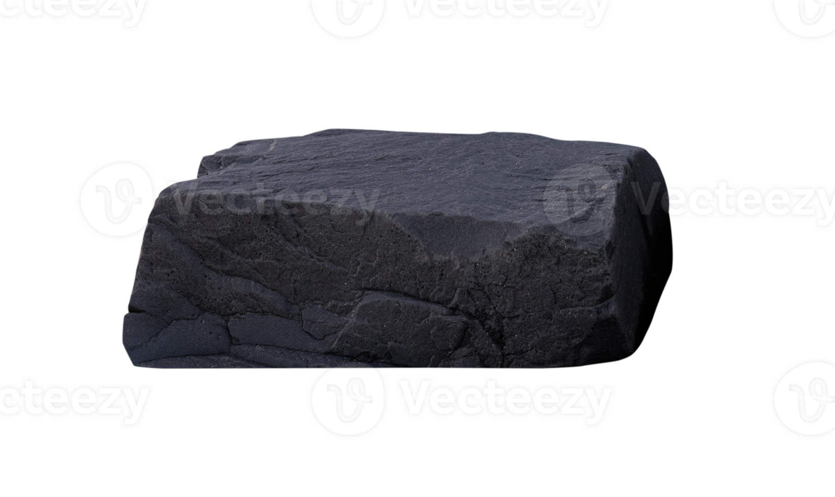 Stone Rock podium isolated on background for Product Display,Big Rock mountain stage stand with rough surface texture,Nature huge rock cliff platform element,Stone for garden png
