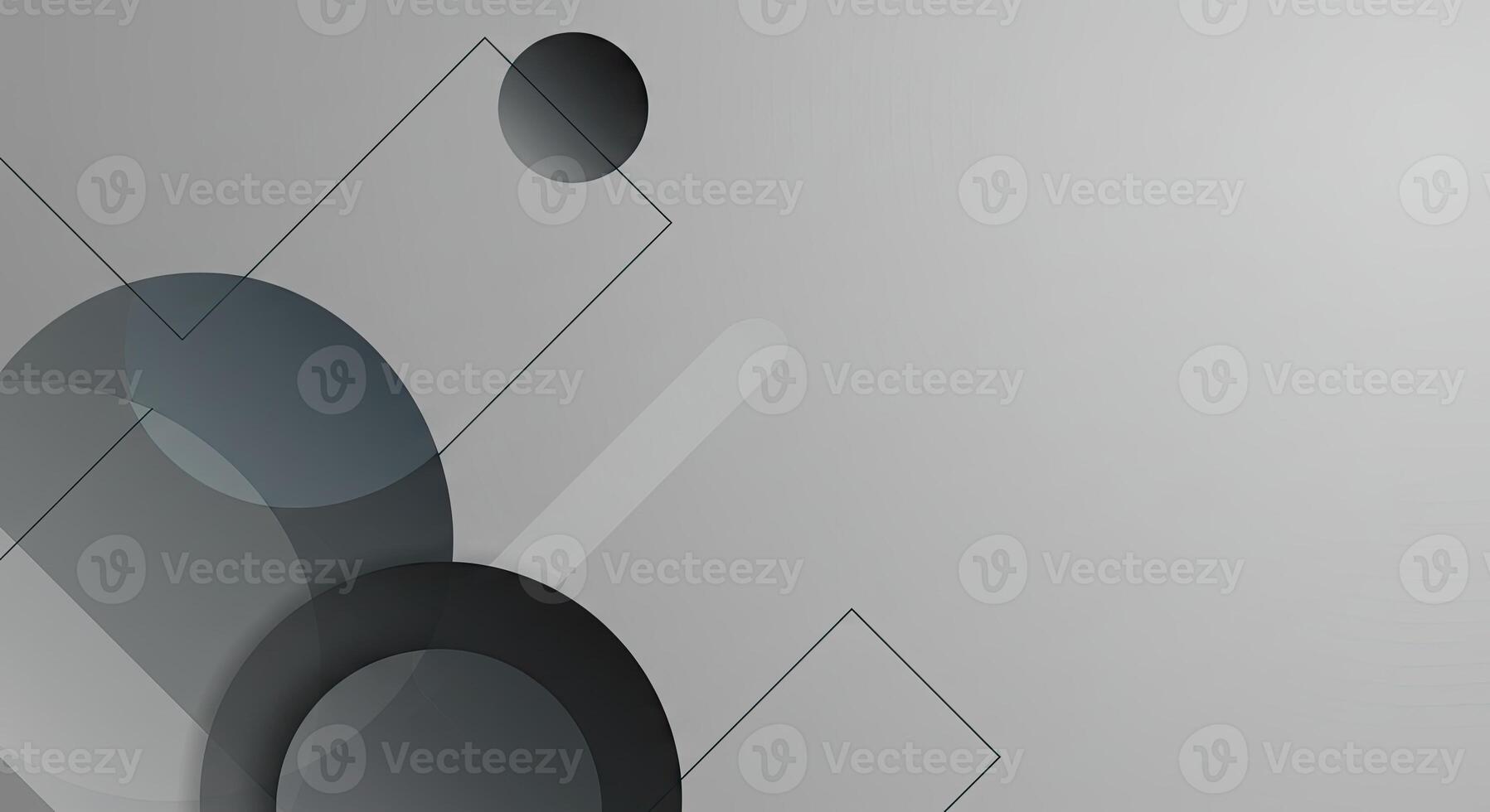 Abstract background with circles and lines photo