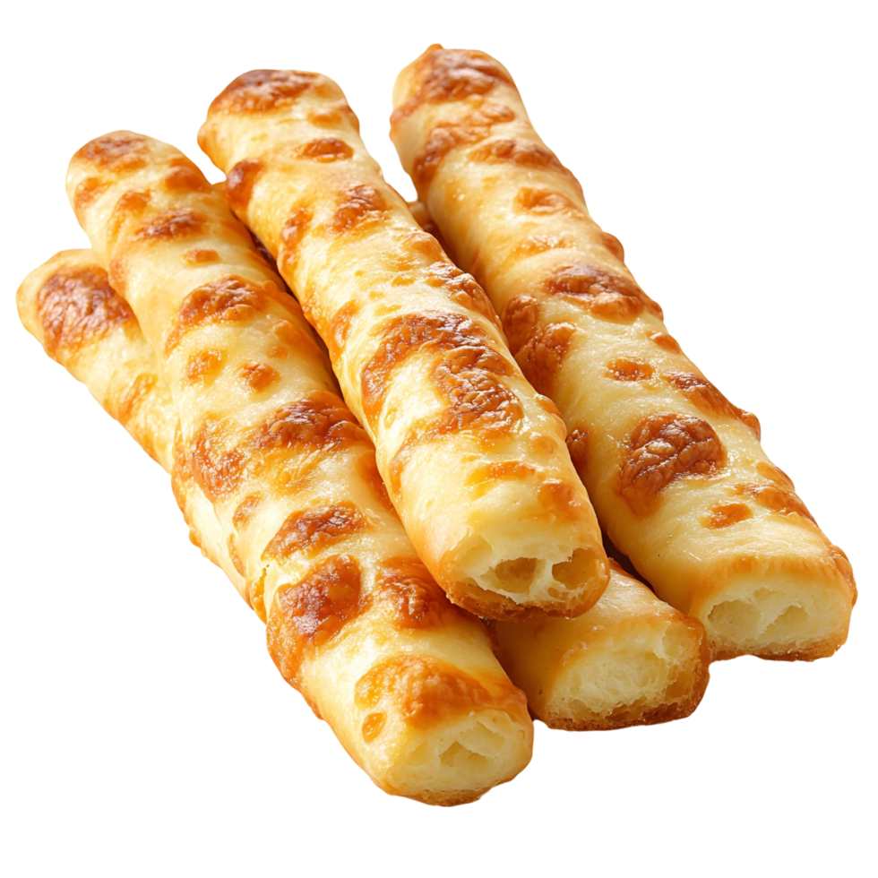 Crispy Golden Cheese Sticks with Gooey Melted Cheese Inside Perfect for Snacking and Dipping png