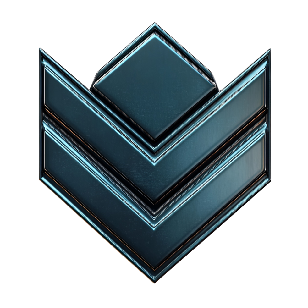 a blue and black chevron png
