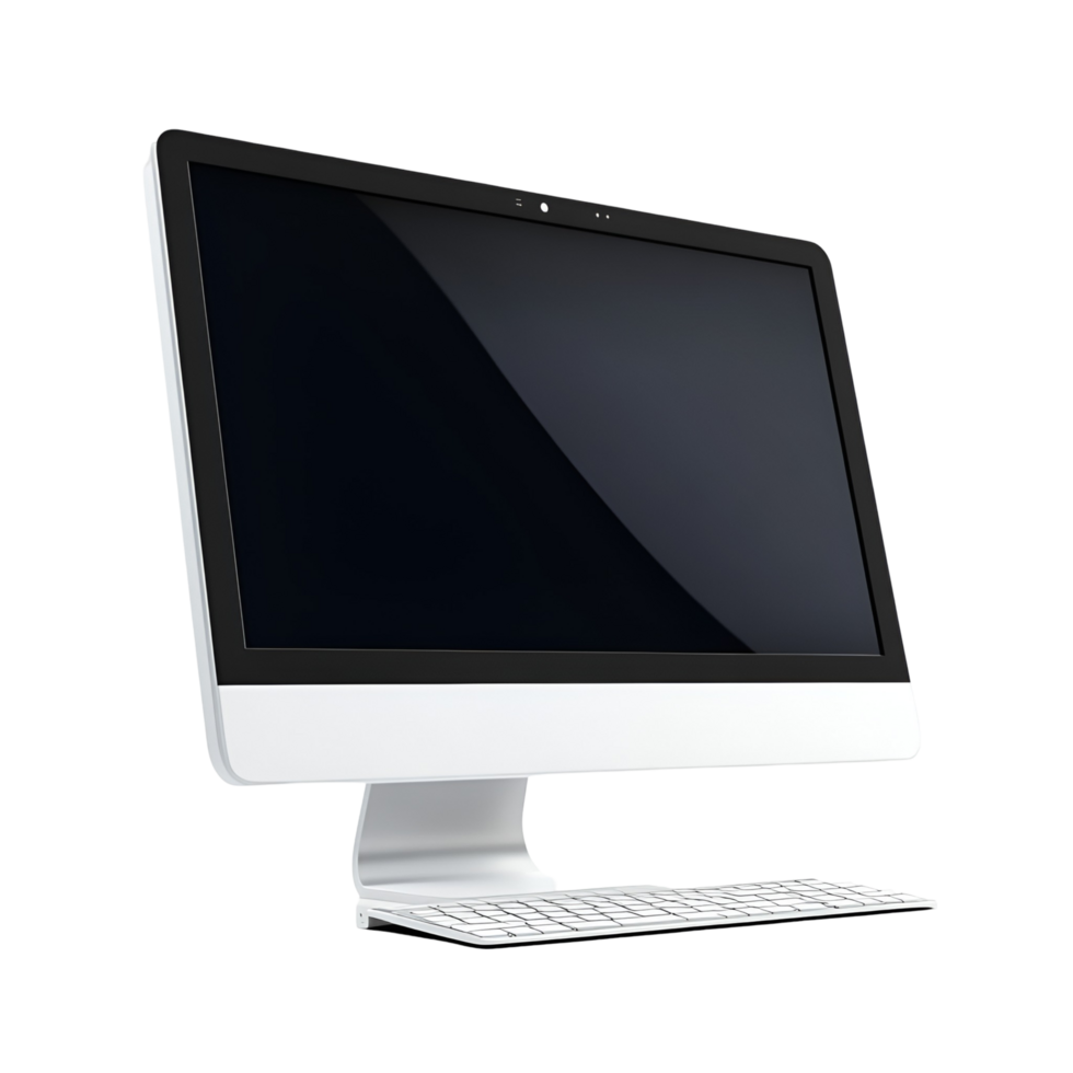 Flat Screen Monitor Transparent Background png