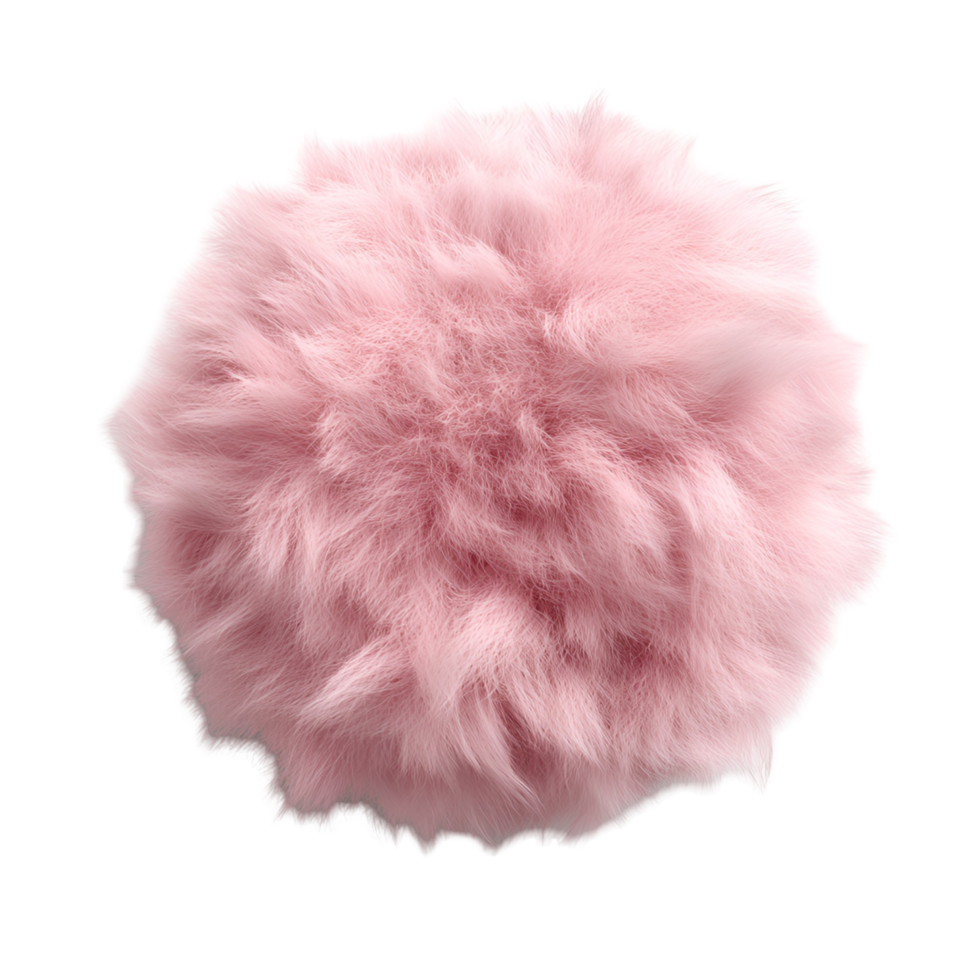 Sweet Pink Candy Floss Transparent Background png