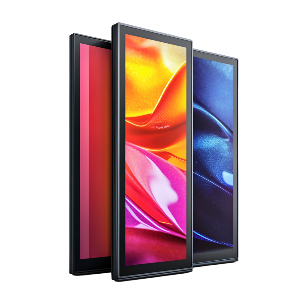 Bright LED Display With Transparent Background png
