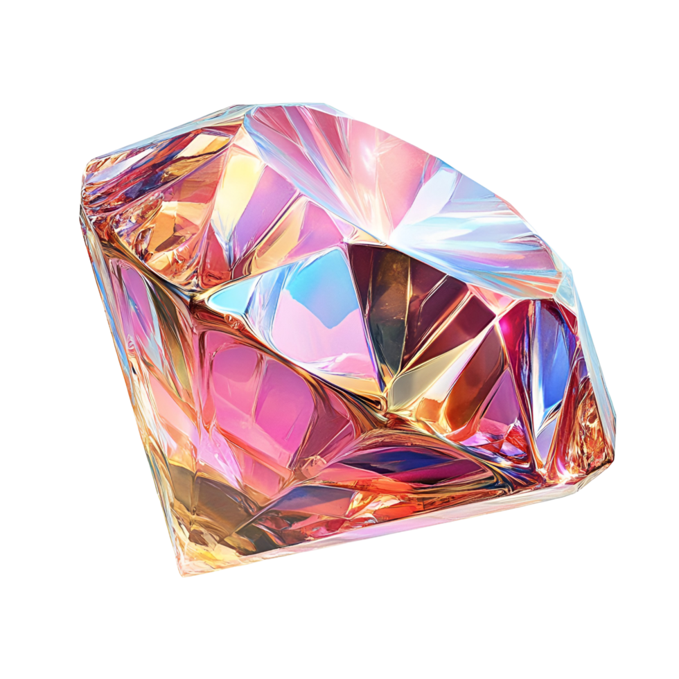 Sparkling Clear Diamond Transparent Background png