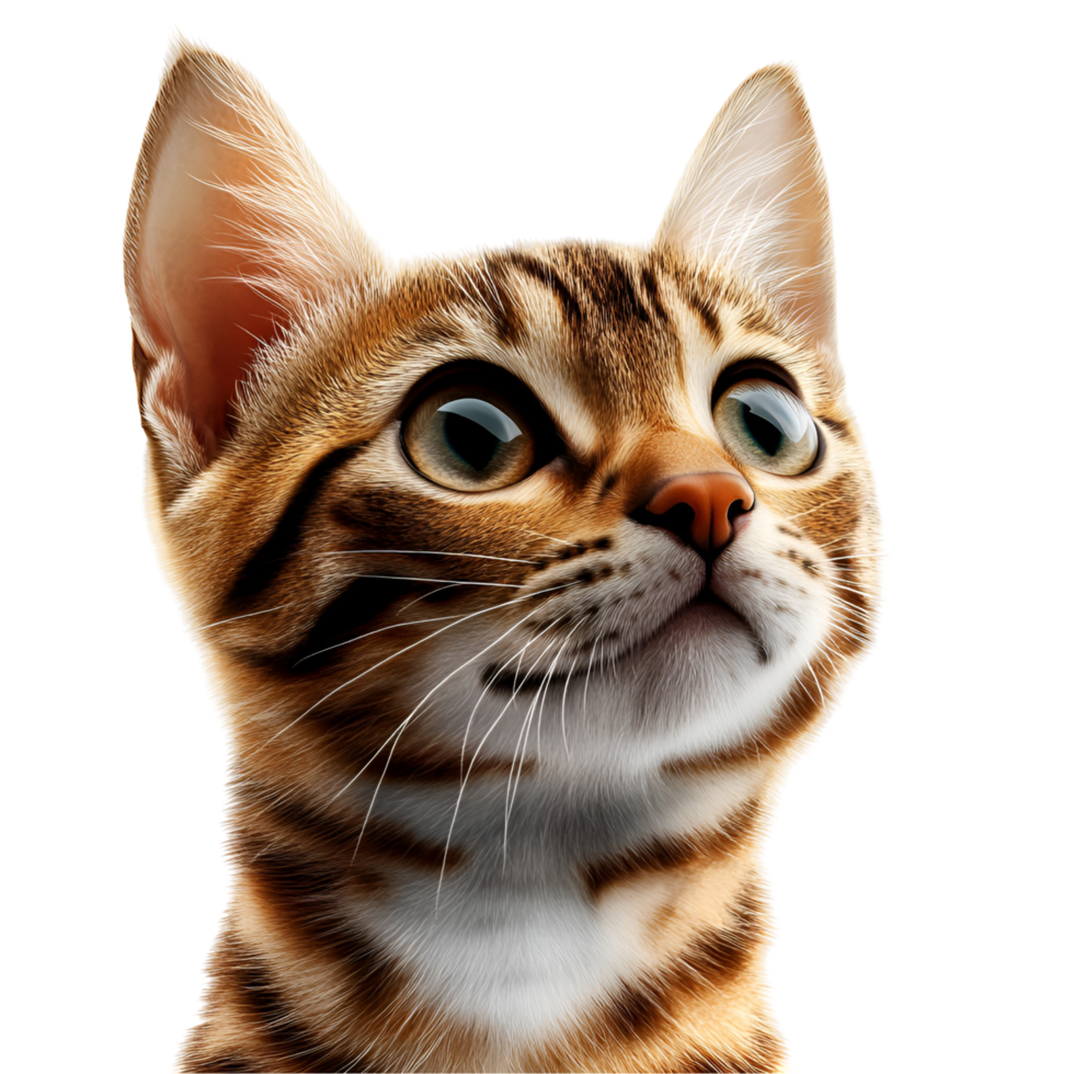 Elegant Persian Feline Transparent Background png