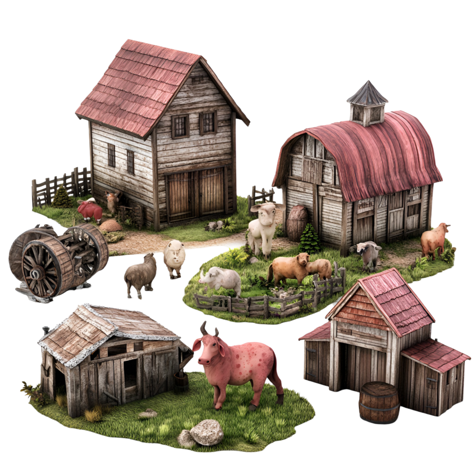 Farmhouse Transparent Background png