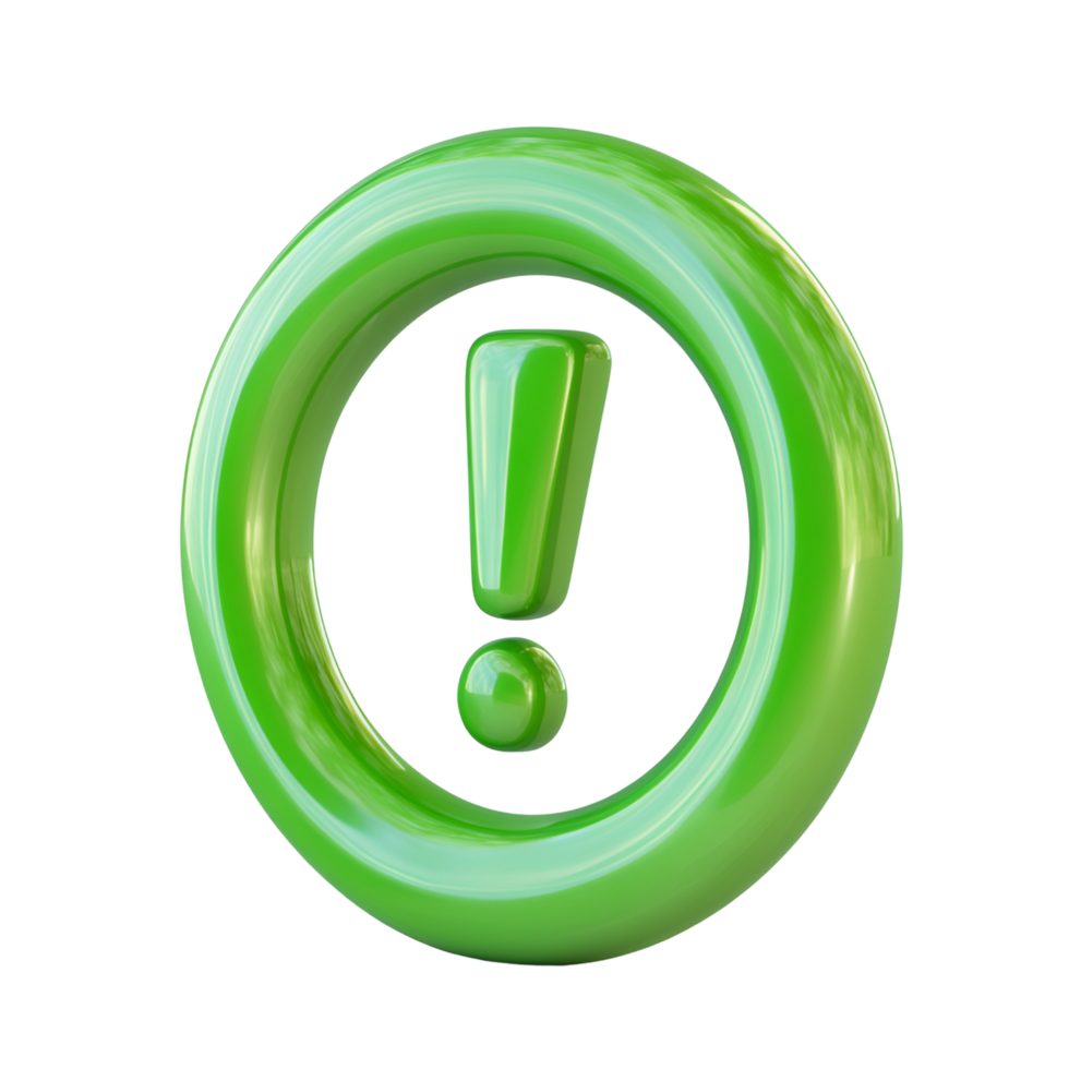 Warning Exclamation Sign Transparent Background png