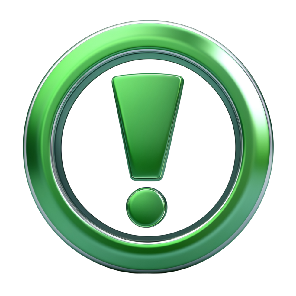 Alert Exclamation Symbol Transparent Background png