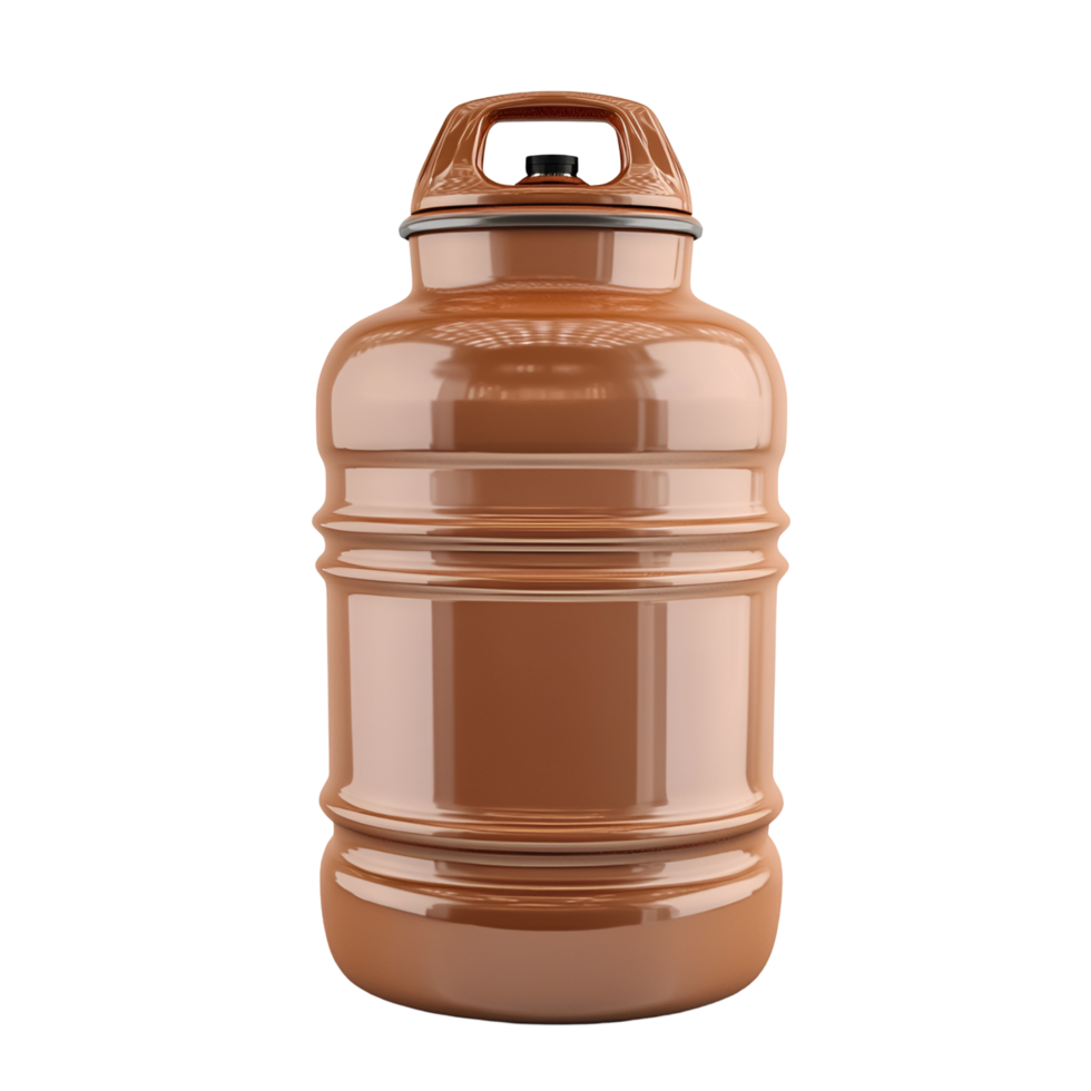 Red Gas Cylinder Transparent Background png