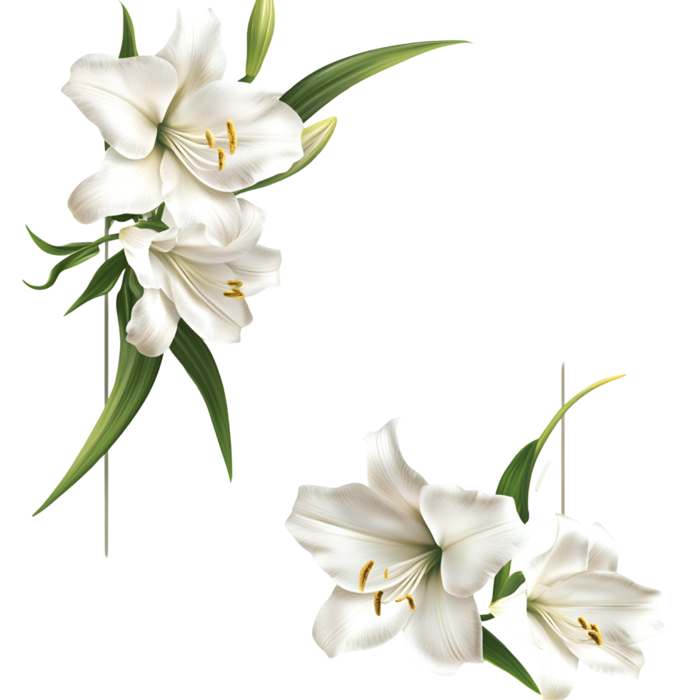Flower Border Transparent Background png