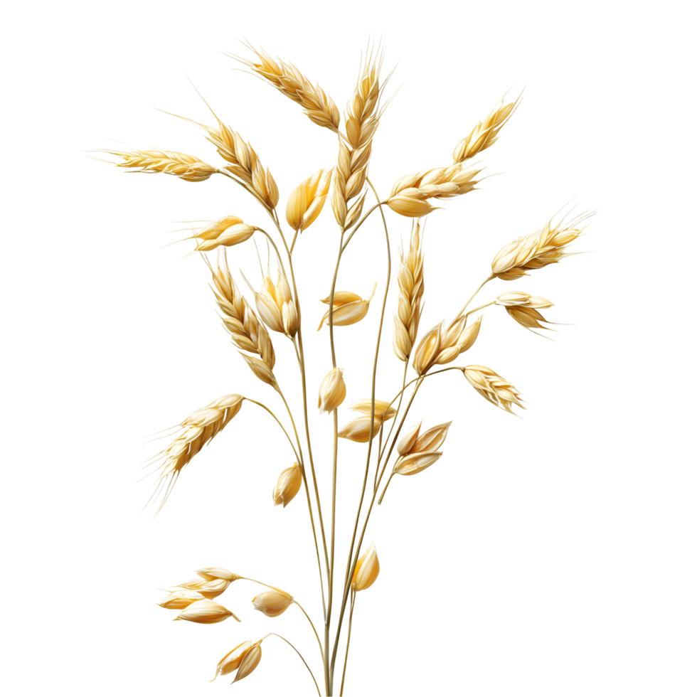Dried Wheat Stalks Transparent Background png