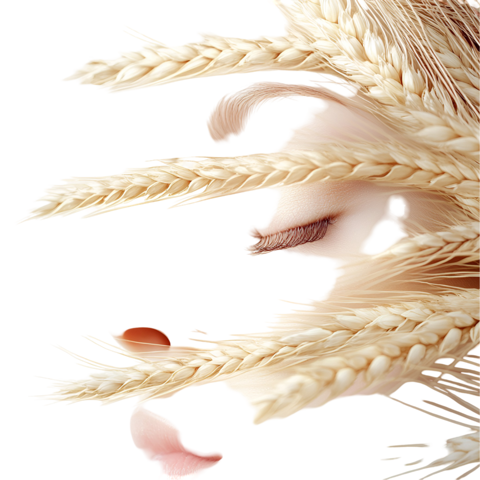Natural Wheat Sheaf Transparent Background png