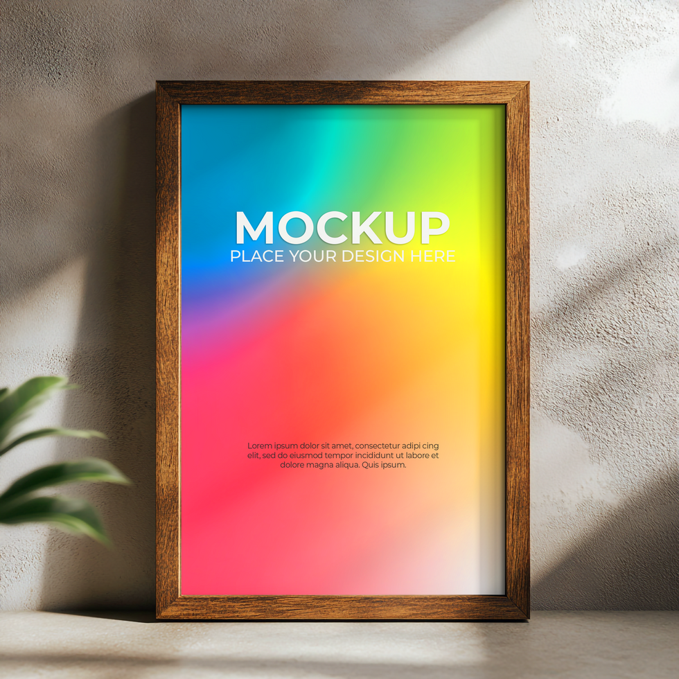 Luxury Picture Frame for High-End Interior Design psd