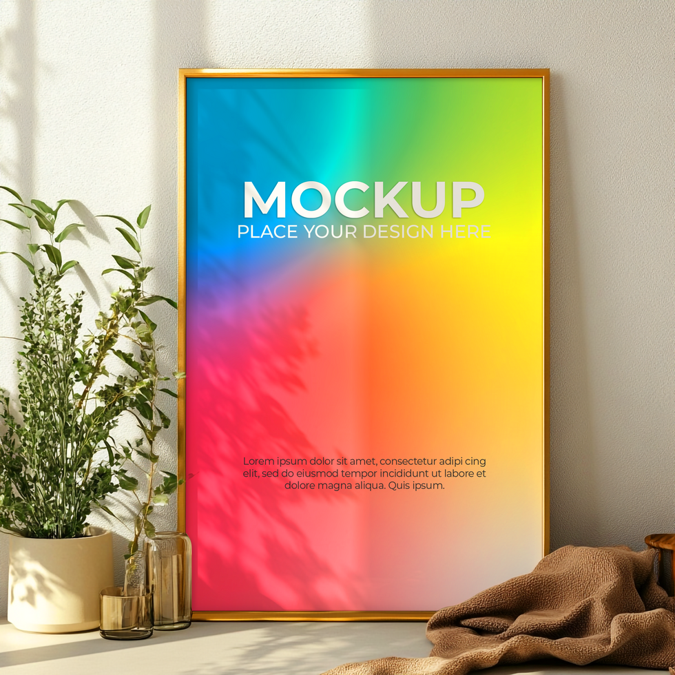Modern Frame Design for Stylish Home Decor psd