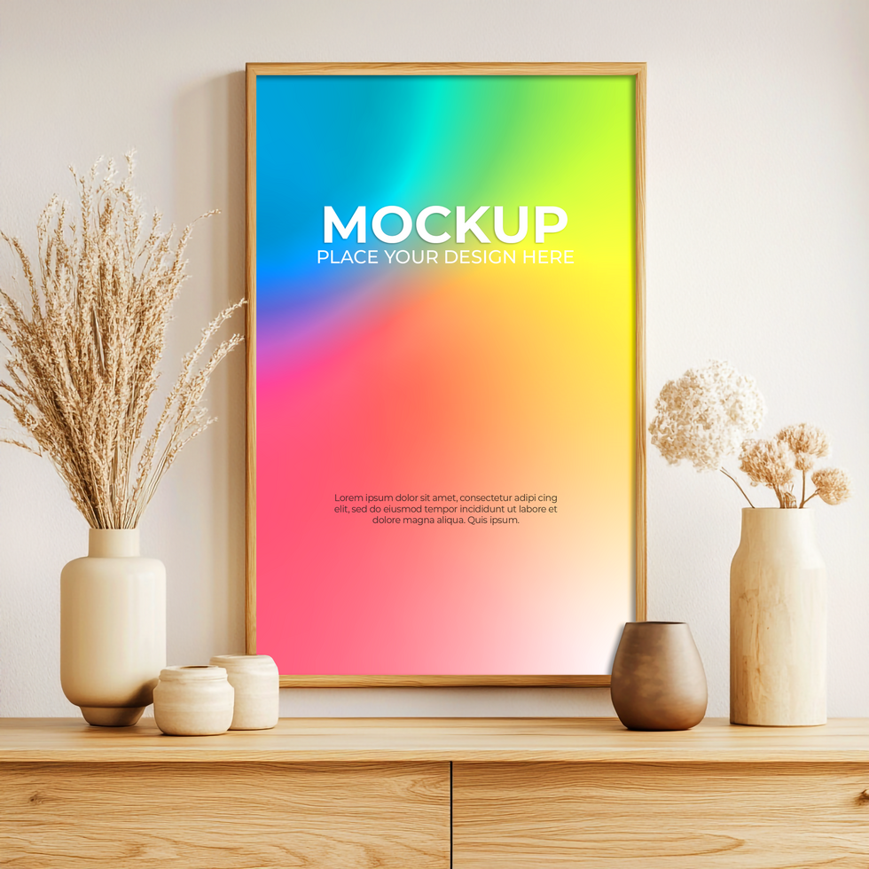 Minimal Photo Frame for Home and Office Spaces psd