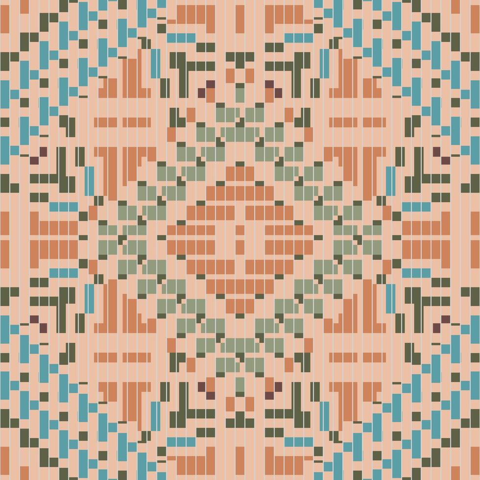 Zigzag Traditional Kimono Patternfolk Embroidery, Aztec Geometric Ornament Print. Design for Carpet, Wallpaper, Clothing, Wrapping, Fabric vector
