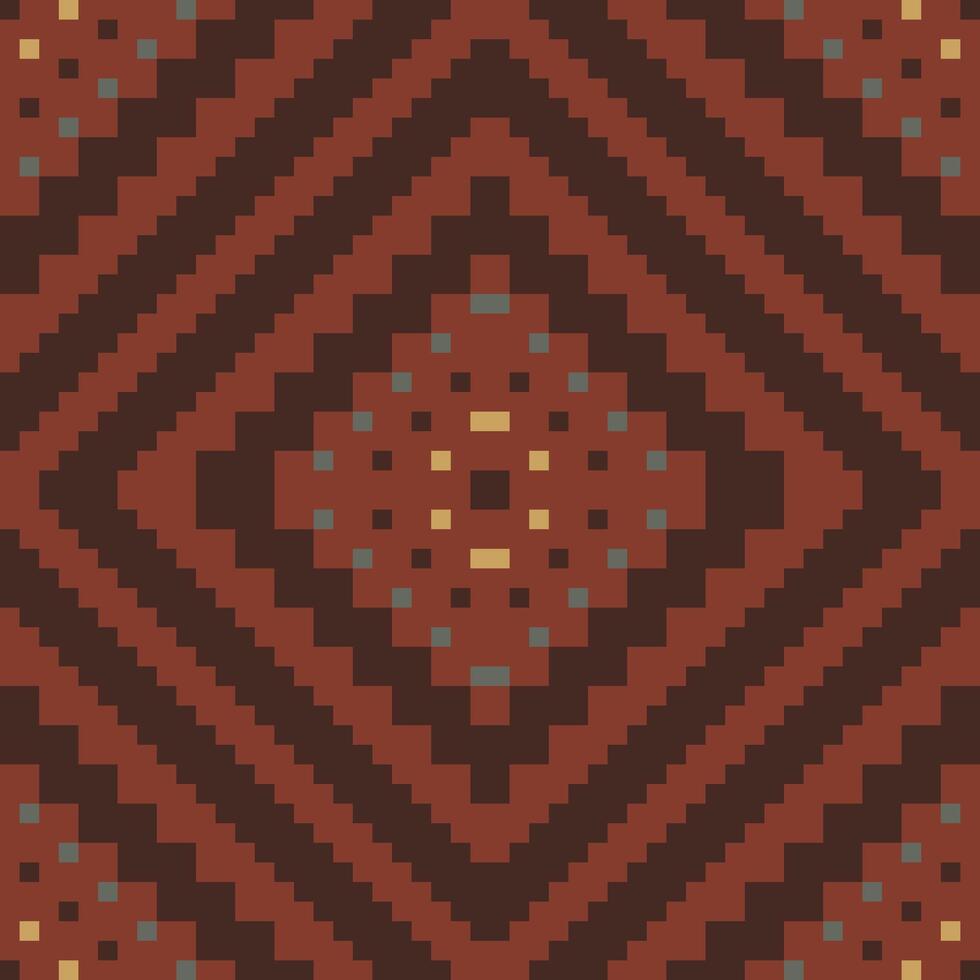 Russian Ethnic Pattern Philippinesfolk Embroidery, Aztec Geometric Ornament Print. Design for Carpet, Wallpaper, Clothing, Wrapping, Fabric vector