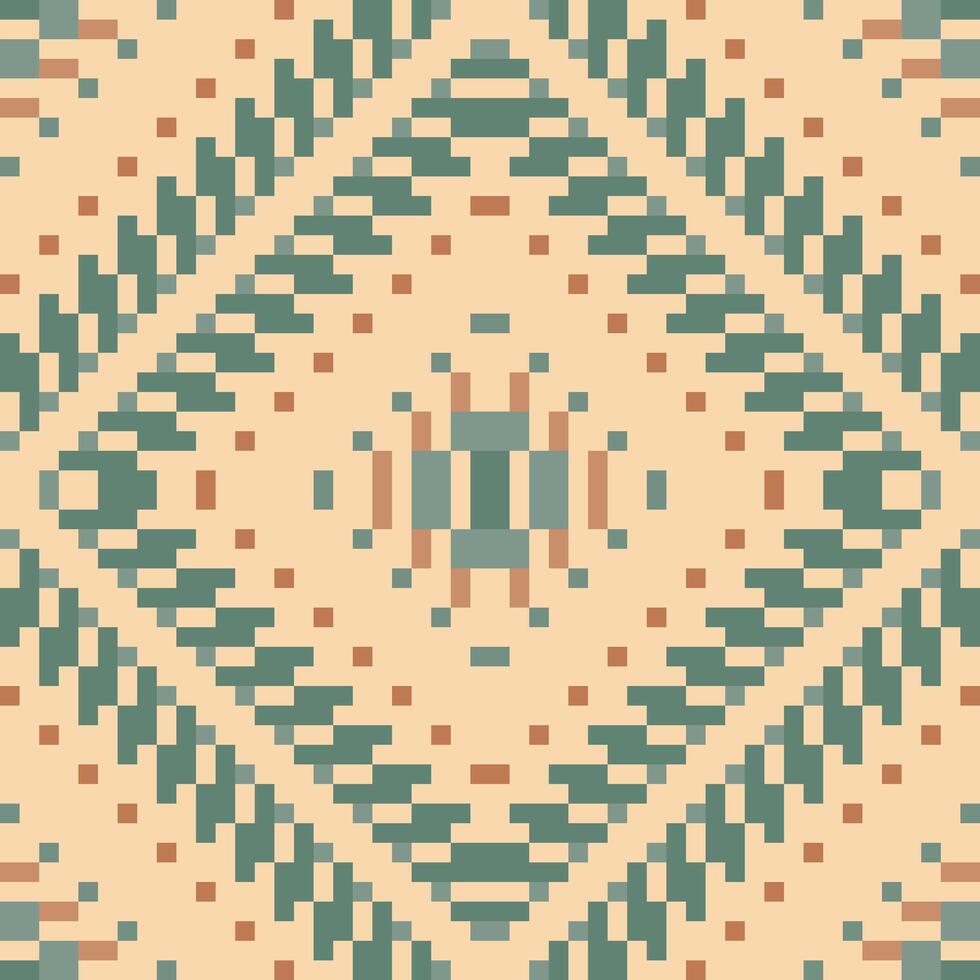 Abstract Islamic Geometric Patternsfolk Embroidery, Aztec Geometric Ornament Print. Design for Carpet, Wallpaper, Clothing, Wrapping, Fabric vector