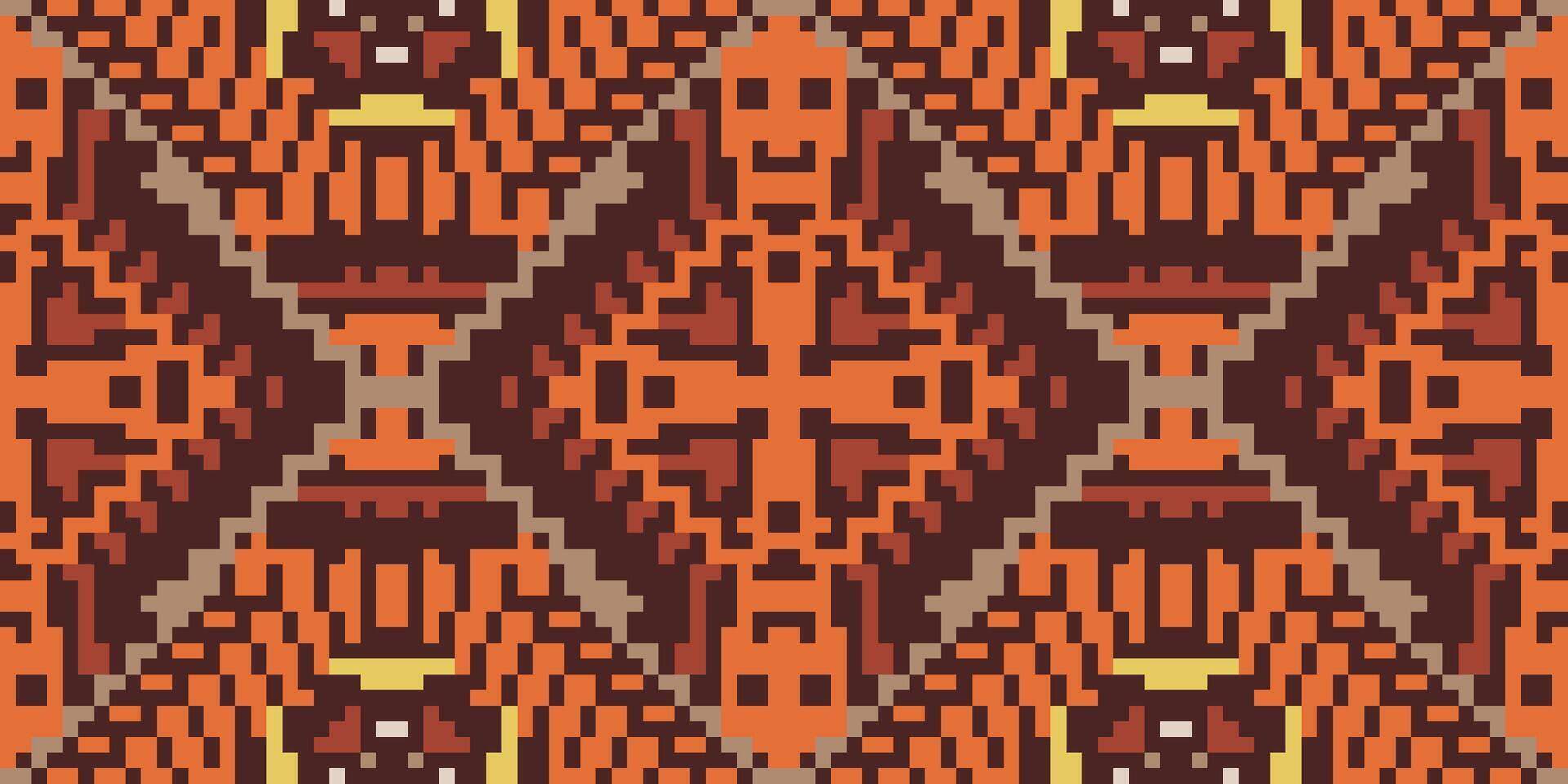 Geometric Ethnic Ikat Dress Patternfolk Embroidery, Aztec Geometric Ornament Print. Design for Carpet, Wallpaper, Clothing, Wrapping, Fabric vector