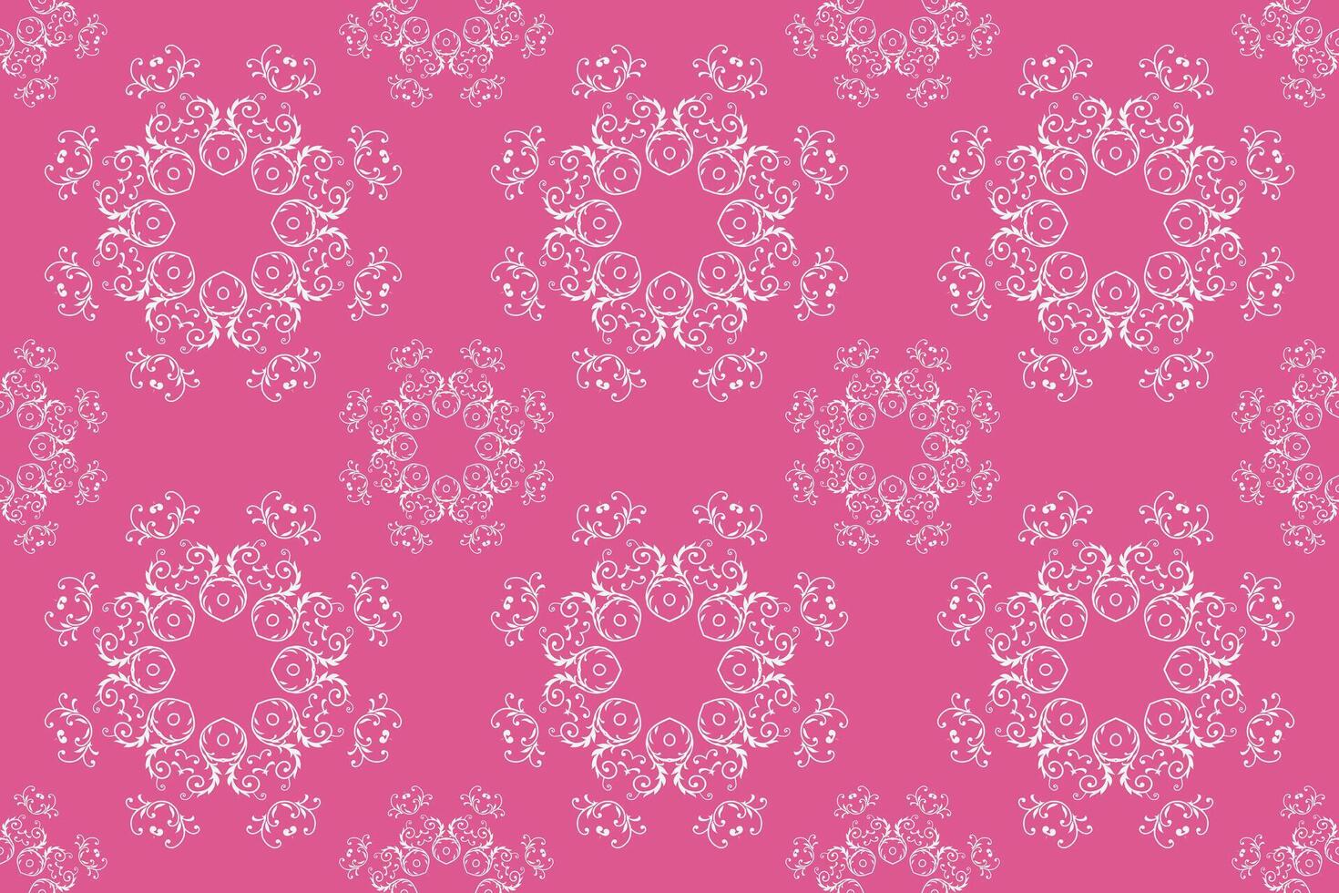 Damask Fabric Patterns Abstract Traditional Kimono Sewing Patternfolk Embroidery, Aztec Ornament Print. Design for Carpet, Wallpaper, Clothing, Wrapping, Fabric vector