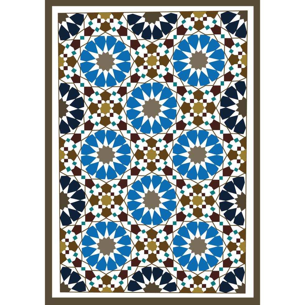 illustration of Moroccan Pattern vector