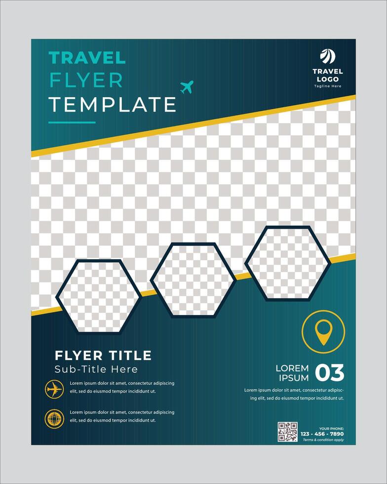 Experience the Magic of New Places vector