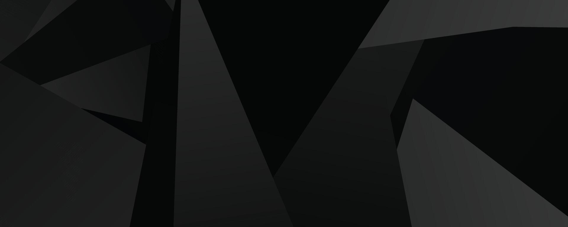 Abstract geometric shapes with dark triangular angles creating modern design vector