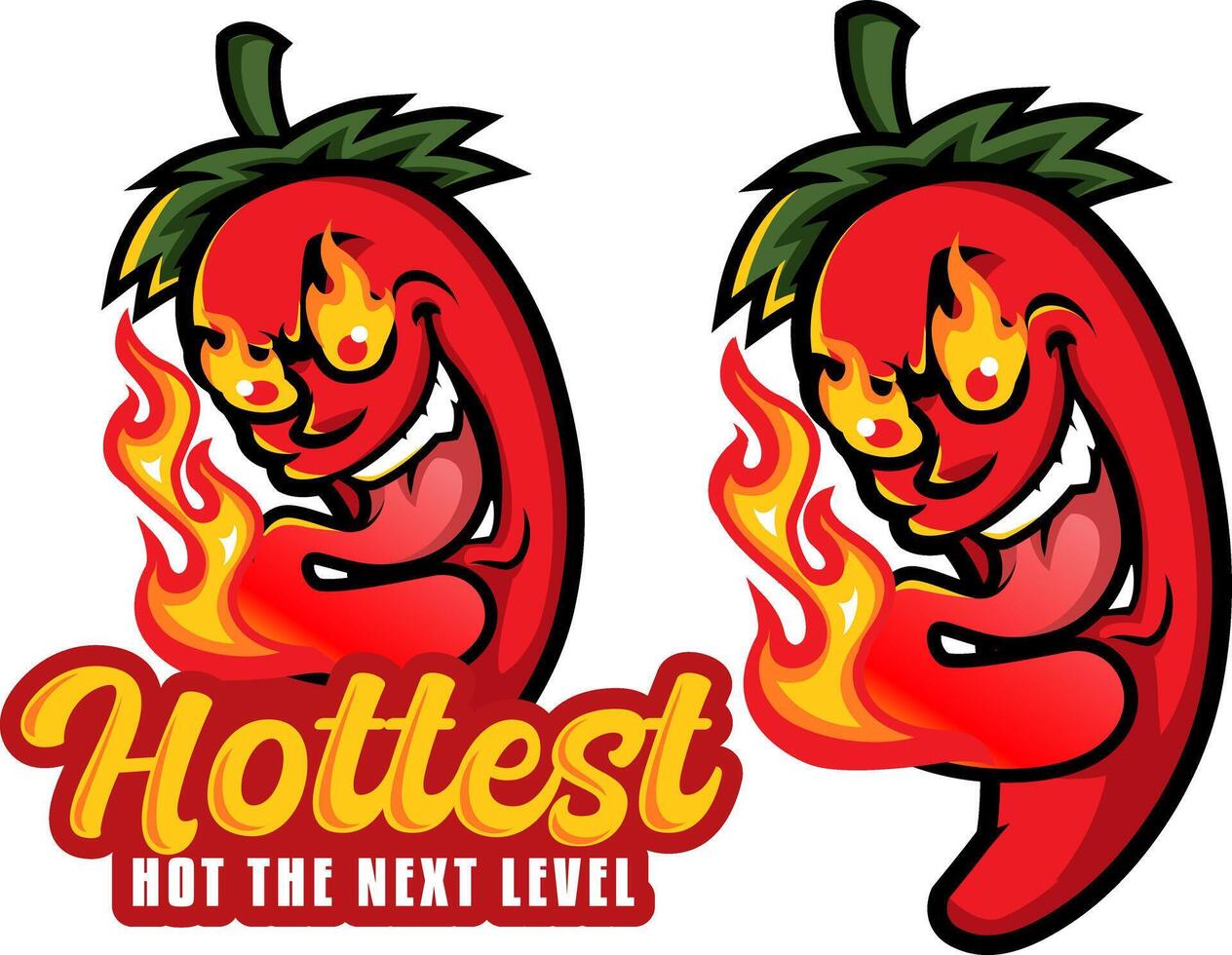 Satan's Revenge, The Hottest Chili Pepper on Earth vector