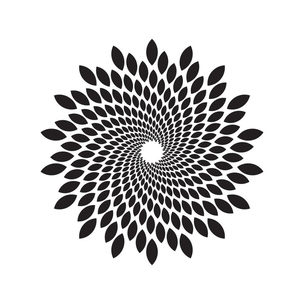 floral pattern mandala vector