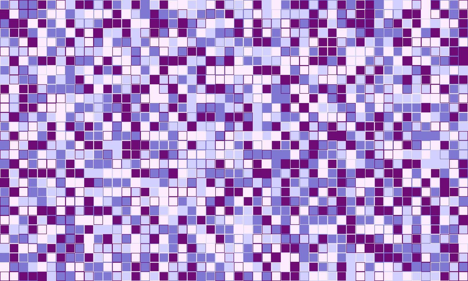 Abstract purple and white mosaic tile pattern. Perfect for backgrounds, website design, or textile prints. Subtle texture and calming color palette evoke feelings of serenity and modern design. vector