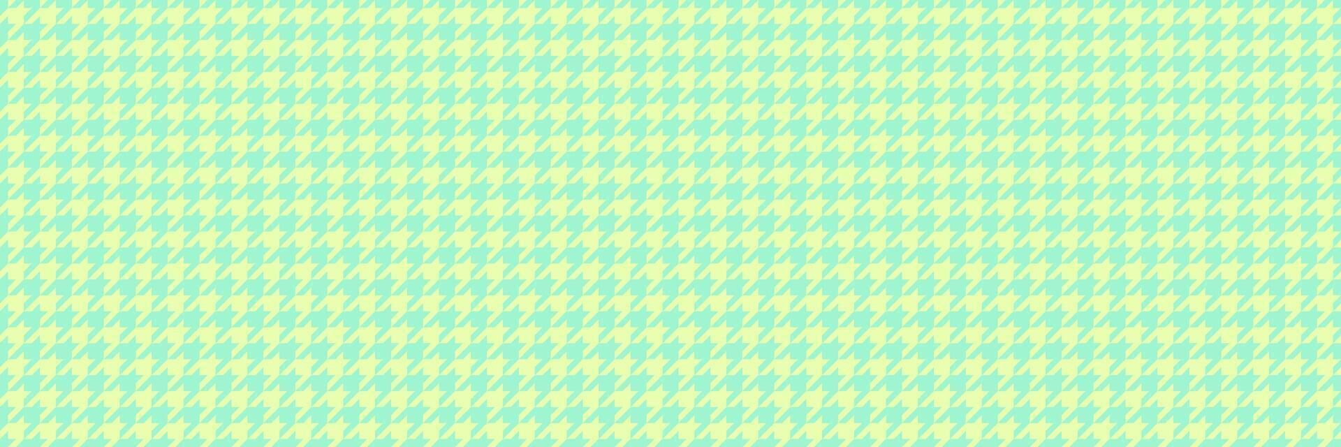 Subtle pastel green and yellow houndstooth pattern. Perfect for website backgrounds, textiles, or fashion designs. This repeating texture offers a touch of classic elegance with a modern, fresh feel. vector